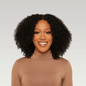 Short Black Curly Wig