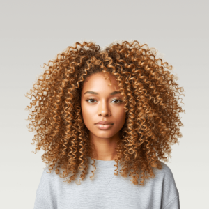 honey blonde deep wave wig